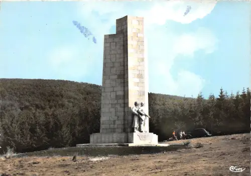 Br22534 Mont Mouchet monument national eleve en 1946 a la glorie de la re france