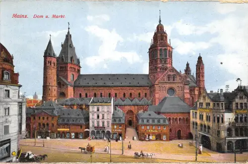 BR42127 Dom a Markt Mainz Deutschland