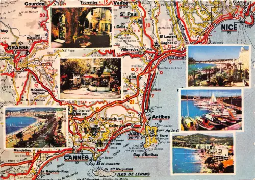 BR7883 De la Napoule a Nice france