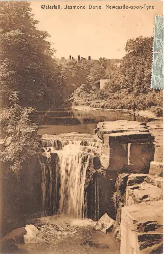 BR60330 Waterffal Jesmond Dene Newcastle Upon Tyne UK