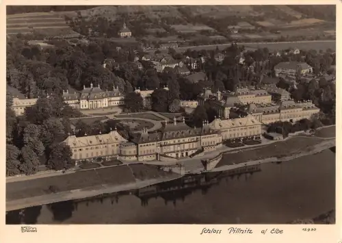 BG34534 Schloss Pillnitz A Elbe Echtfoto Deutschland