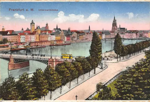 BR41859 Frankfurt a M Untermainbrücke Germany