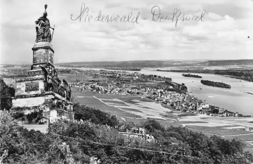 BR47113 National denkmal u rudesheim a rh Germany