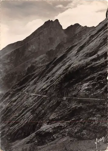 BR6561 Col D Aubisque Route Thermale d Argelas a Eaux Bonnes france