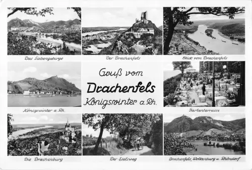BG34451 gruss vom drachenfels koniswinter a rh germany