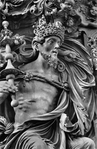 BT2308 Breisach a rh St Stephans Münster Hochaltar Schrein Germany