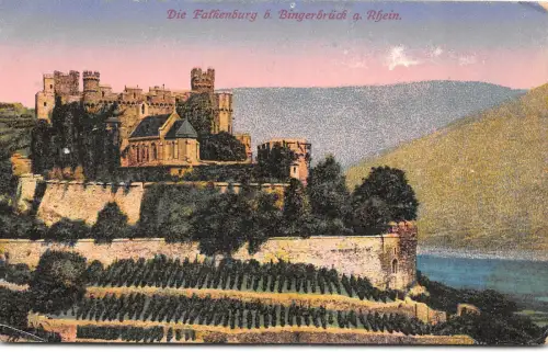 B93387 die falkenburg bingerbruck a rhein germany