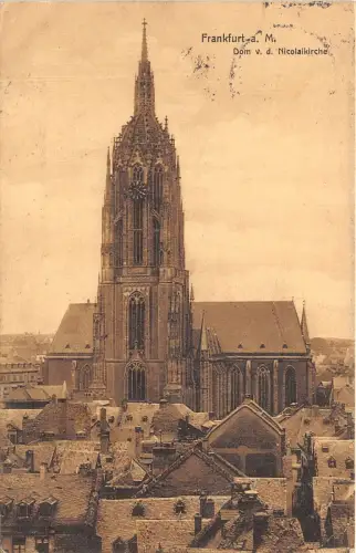 B94925 frankfurt a main dom v d nicolalkirche deutschland