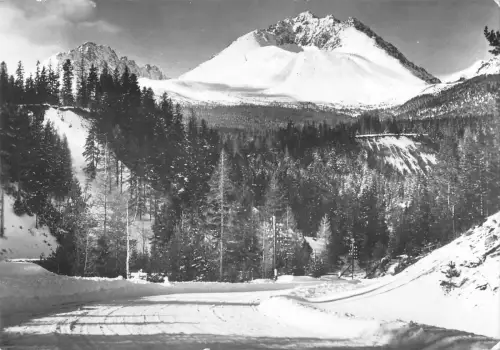 B107039 Czech R. Vysoke Tatry Koncista a Stalinov Stit tatra high tatra