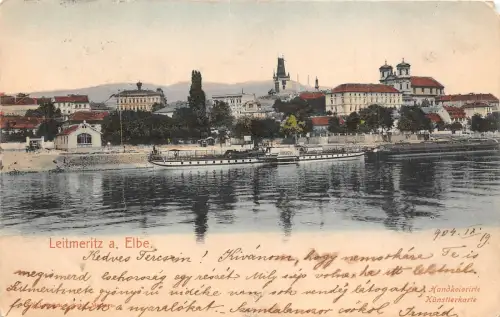 B29161 Leitmeritz a. Elbe Litomerice Tschechien