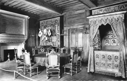 BR47850 Pau le chateau la chambre a couchher d henri IV Frankreich