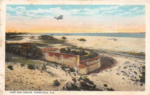 BR40911 Fort san carlos pensacola Fla Florida