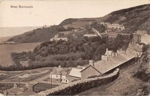 uk29474 west barmouth wales real photo uk