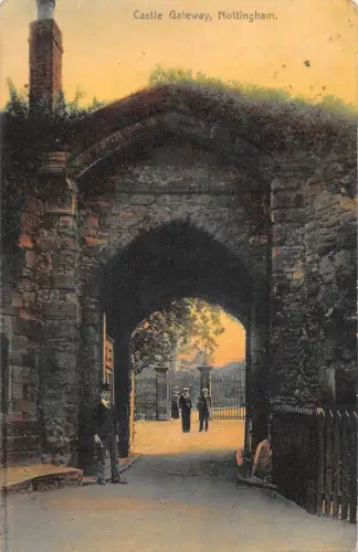 uk16718 castle gateway nottingham uk