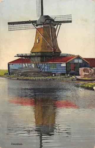 BR56302 Zaandam Windmühle Moulin a Vent