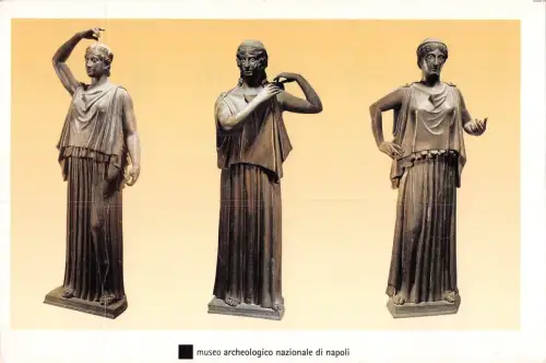 BT0458 Statue di portatrici d acuqa da ercolano villa dei papiri Italien