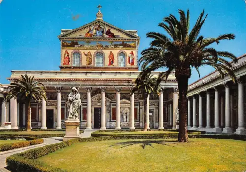 BR84507 roma basilica di s paolo le mura italy