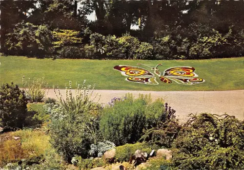 BR54502 Jardin des plantes le papillon Caen france