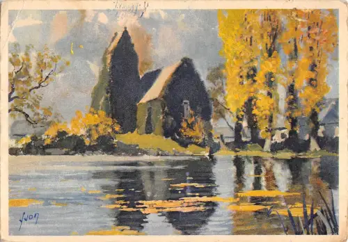 BR53353 En Normandie eglise de Cricqueboeuf Frankreich