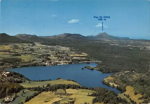 BT4973 Lac d aydat lac de barrage bolcanique Frankreich