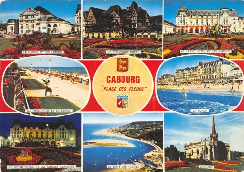 BR25559 Cabourg la plage des fleurs 2 Scans Frankreich