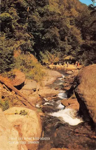 BR66929 glen lyn gorge lynton uk 14x9cm