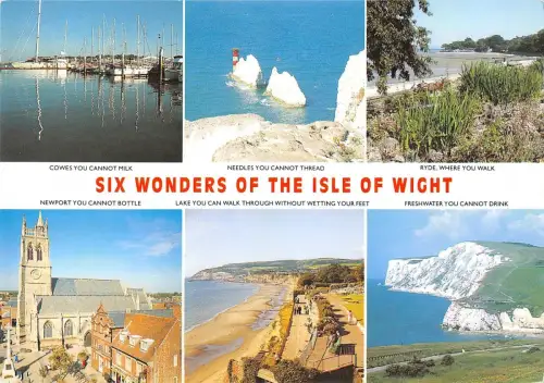 BR89771 Isle of Wight Nadeln, die Sie nicht fädeln können Ryde Cowes UK