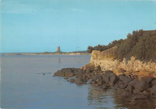 BR54269 Saint vaast la hougue maree haute sur la Presquile de la Hougue france