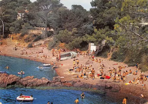 BR49065 St Raphael plage de santa lucia Frankreich
