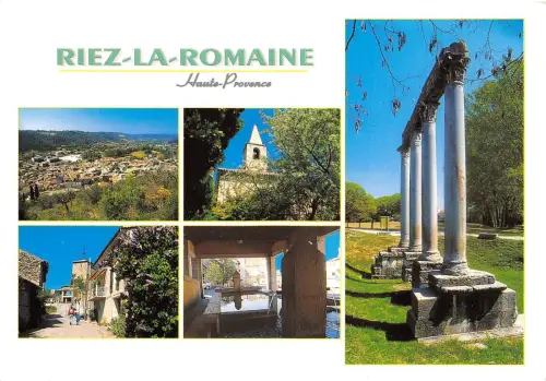 BR25642 Riez La Romaine Les Colonnes Romaines 2 Scans Frankreich