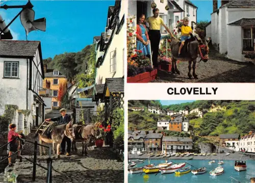 BR82965 clovelly devon uk