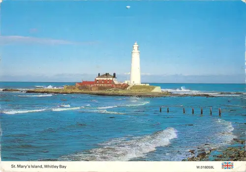 BR89482 st mary s island whitley bay uk