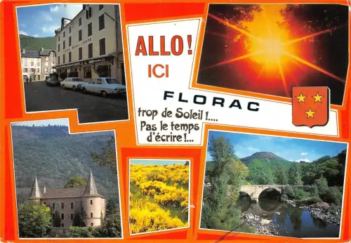 BR53417 Le chateau Duras Frankreich