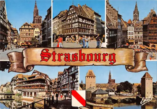 BT9979 Strasbourg la place du marche aux cochons de lait France