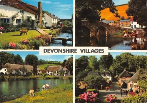 BR90339 devonshire village uk