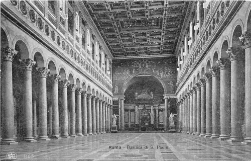 bg24604 basilica di s paolo roma italy PCA