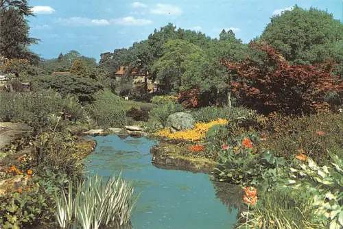 BR76312 the rock garden garden wisley surrey uk