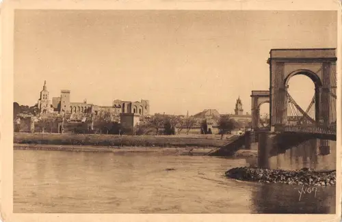 BF9838 avignon le pont suspendu france Frankreich