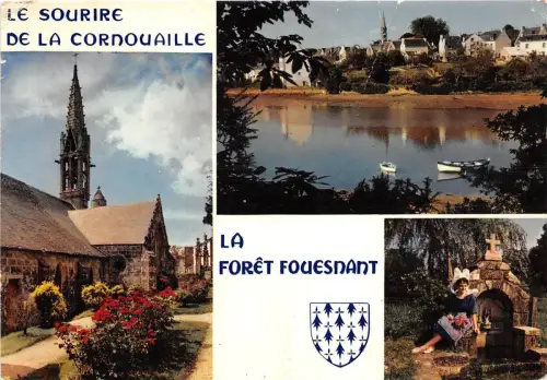 BR25979 La Foret Fouesnant Eglise Frankreich