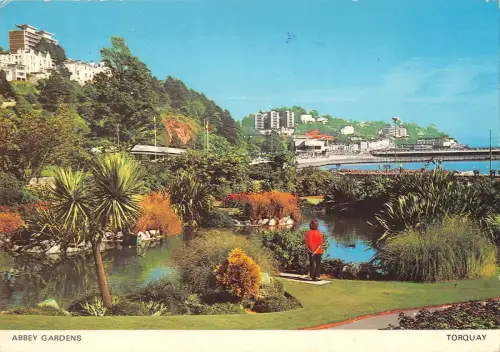 BR90781 abbey gardens torquay uk