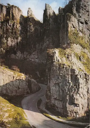 BR83222 the pinnacle and castle rock cheddar gorge somerset uk