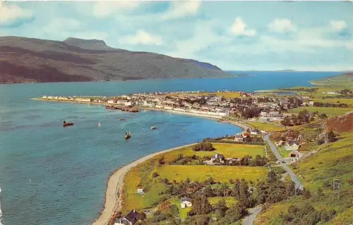 B88292 Ullapool und Lochbesen Sommerinseln Scotaland 14x9cm