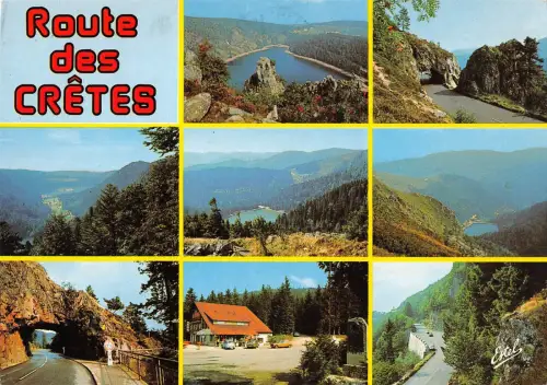 BT4105 La Route des Cretes le lac blanc le tunnel de la schlucht France