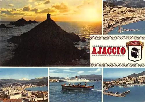 BR52382 Ajaccio divers aspects de la ville France