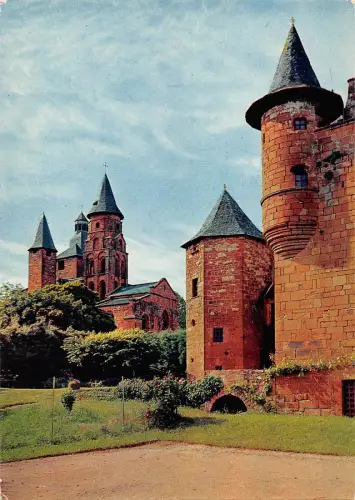 BT10073 Collonges la rouge l eglise prise du castel de vassinhac France