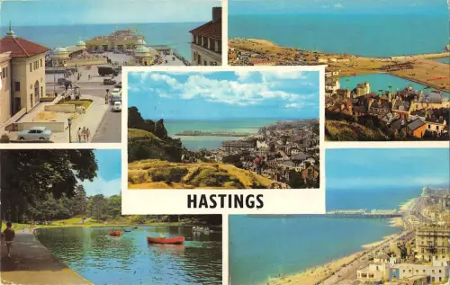 B101112 hastings uk 14x9cm
