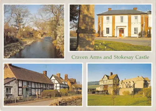 B103188 Craven Arms and Stokesay Castle UK