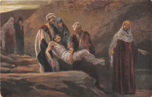 B39319 religiös jesus mise au tombeau