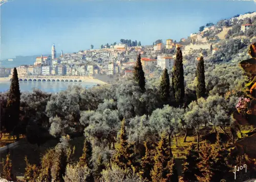 BR49239 Menton la vieille ville Frankreich