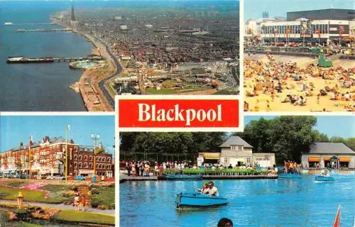 BR66276 Blackpool Lancashire UK 14x9cm